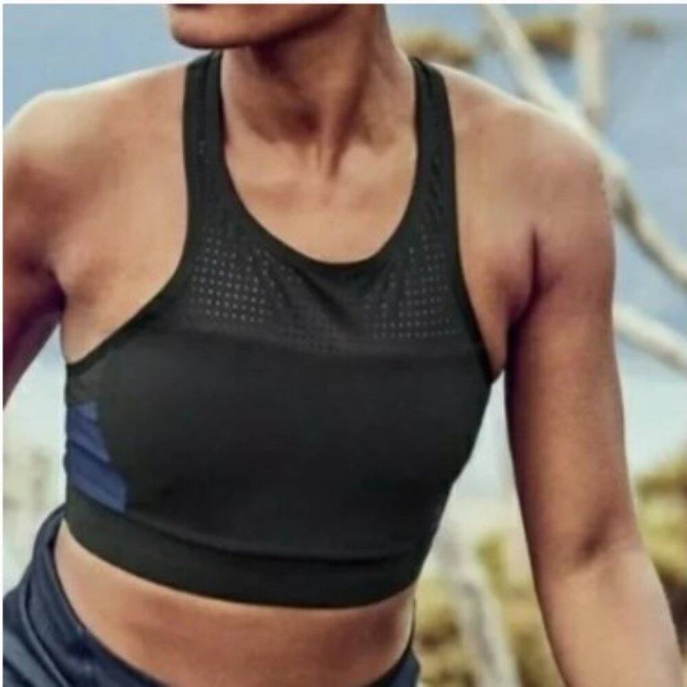 Athleta Bonaire Bikini Top Sportsbra Racerback Small